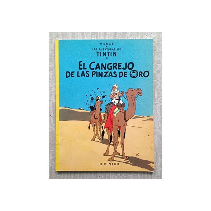 Las Aventuras De Tintin El cangrejo de las pinzas de oro